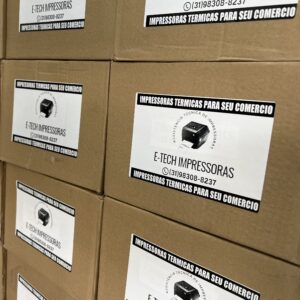 Caixa de bobinas térmicas 80MM 30 unidades - Impressora de cupom