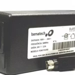 Fonte Impressora 24V Bematech/Elgin/Epson C/ Cabo de Energia